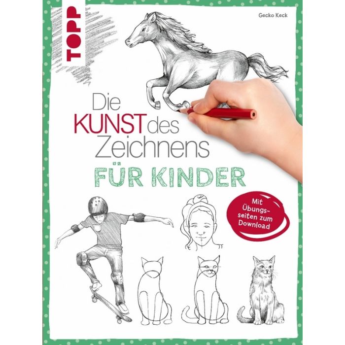 TOPP Kreativbuch: Die Kunst des Zeichnens für Kinder - Cover TOPP Kreativbuch: Die Kunst des Zeichnens für Kinder - Cover