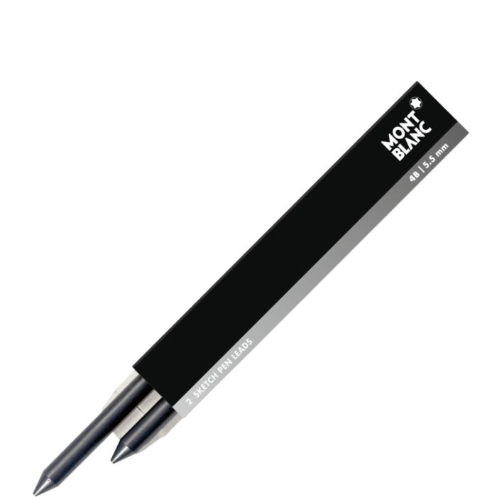 Montblanc Leonardo Sketch Pen Minen 4B, 5,5 mm, 2er Pack (Montblanc) Montblanc Leonardo Sketch Pen Minen 4B, 5,5 mm, 2er Pack (Montblanc)