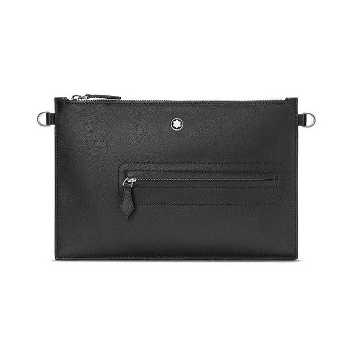 Montblanc Meisterstück Selection Soft Etui Schwarz Frontansicht Montblanc Meisterstück Selection Soft Etui Schwarz Frontansicht