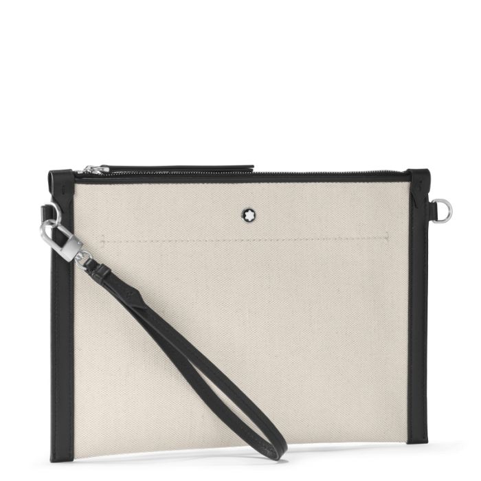Montblanc Blue Spirit Etui Ivory mit Riemen Montblanc Blue Spirit Etui Ivory mit Riemen