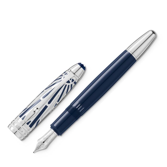 Montblanc Meisterstück The Origin Doué LeGrand Füllfederhalter Blau Montblanc Meisterstück The Origin Doué LeGrand Füllfederhalter Blau