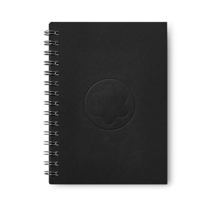 Montblanc Fine Stationery Notebook #146 Refill Spiralbindung Liniert Schwarz Montblanc Fine Stationery Notebook #146 Refill Spiralbindung Liniert Schwarz