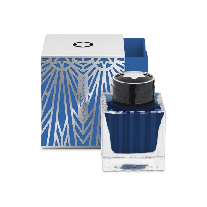 Montblanc Tintenfass Meisterstück The Origin Blau Montblanc Tintenfass Meisterstück The Origin Blau