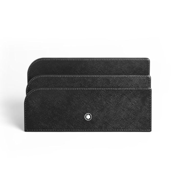 Montblanc Brief- und Postkartenhalter Schwarz