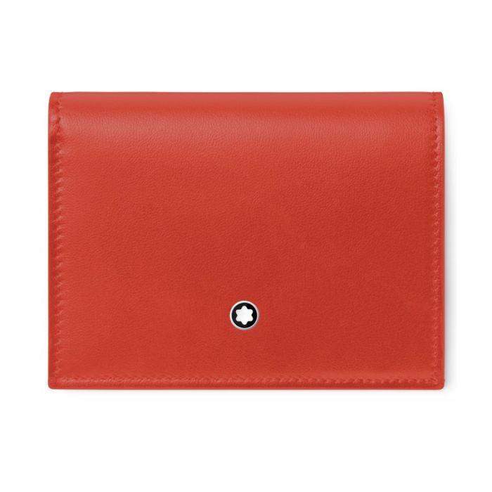 Montblanc Soft Brieftasche Kontinental Nano 3cc Coral Montblanc Soft Brieftasche Kontinental Nano 3cc Coral