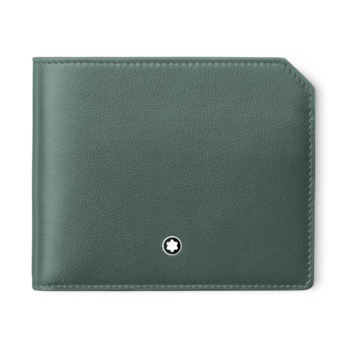 Montblanc Soft Brieftasche 6cc Pewter Montblanc Soft Brieftasche 6cc Pewter