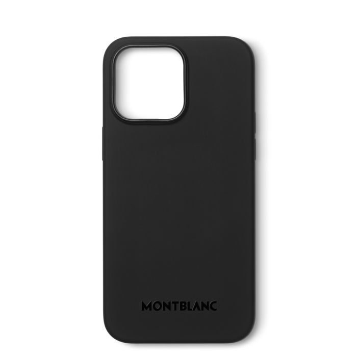 Montblanc Meisterstück Selection Smartphone Hülle Hardcover schwarz für iPhone 15 Pro Max Montblanc Meisterstück Selection Smartphone Hülle Hardcover schwarz für iPhone 15 Pro Max