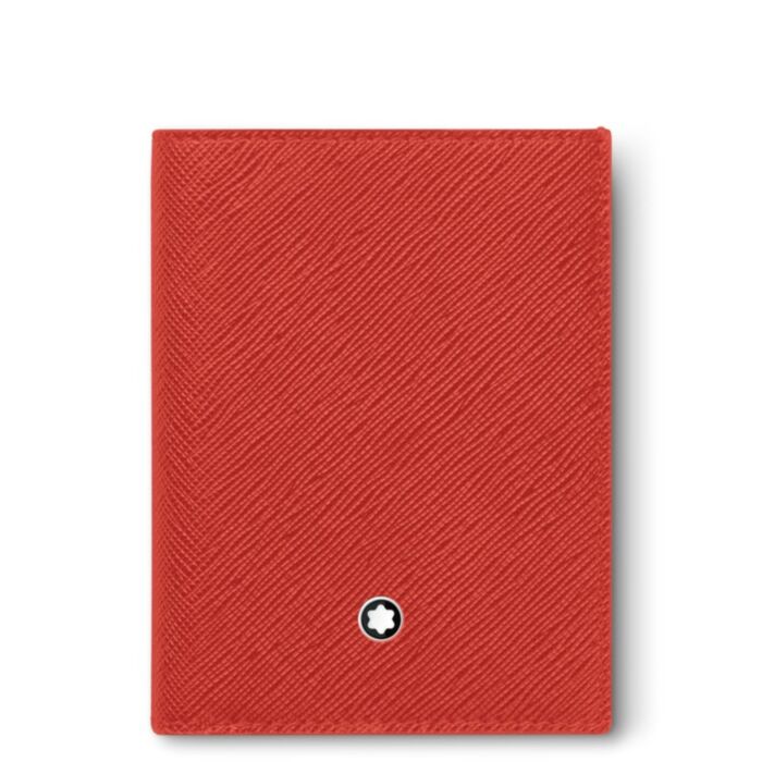 Montblanc Sartorial Brieftasche Mini 4cc Coral Montblanc Sartorial Brieftasche Mini 4cc Coral