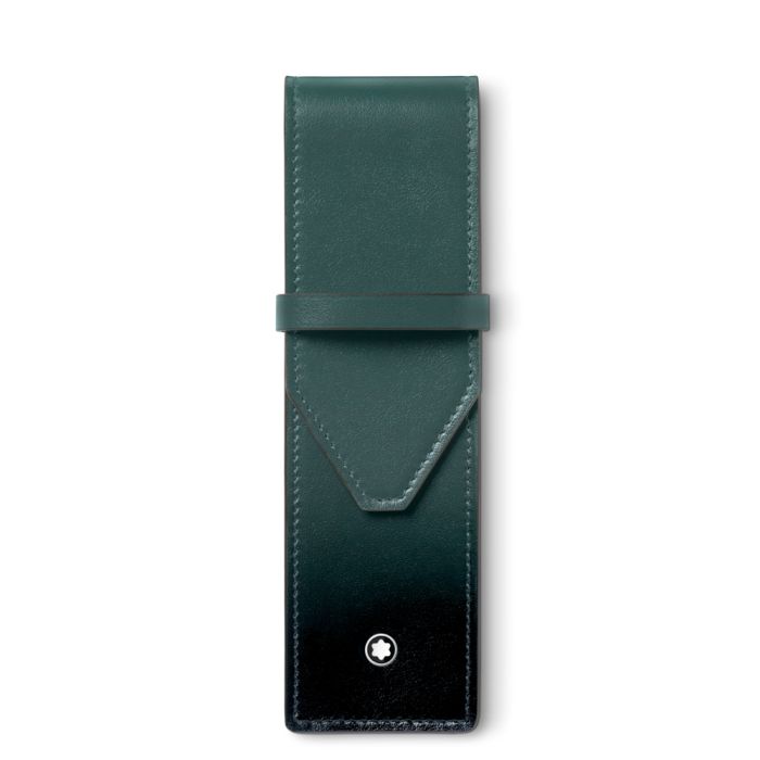 Montblanc Meisterstück Etui für zwei Schreibgeräte Sfumato British Green Montblanc Meisterstück Etui für zwei Schreibgeräte Sfumato British Green