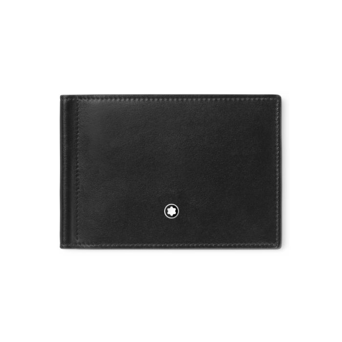 Montblanc Meisterstück Brieftasche 6cc mit Geldclip Schwarz Montblanc Meisterstück Brieftasche 6cc mit Geldclip Schwarz