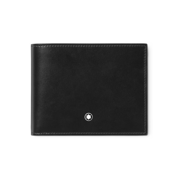 Montblanc Meisterstück Brieftasche 6cc mit 2 Sichtfenstern Schwarz Montblanc Meisterstück Brieftasche 6cc mit 2 Sichtfenstern Schwarz