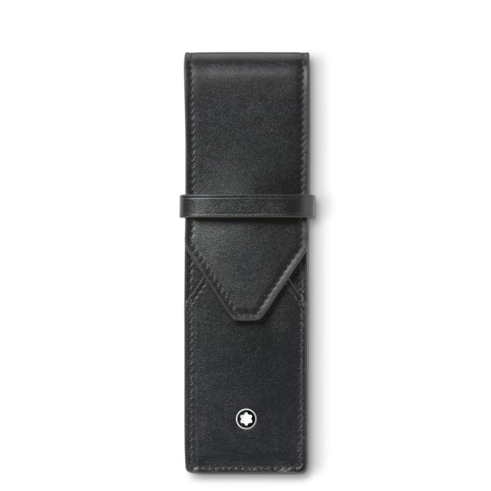 Montblanc Meisterstück Etui für zwei Schreibgeräte Schwarz Montblanc Meisterstück Etui für zwei Schreibgeräte Schwarz