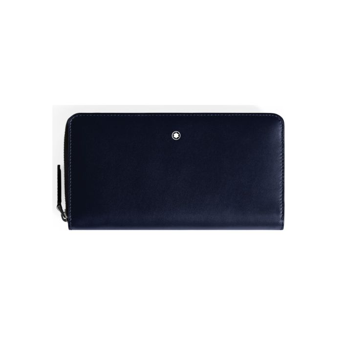 Montblanc Soft Brieftasche 12cc Night Blue/Rust Montblanc Soft Brieftasche 12cc Night Blue/Rust
