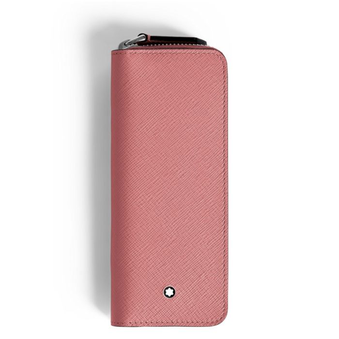 Montblanc Sartorial Etui für zwei Schreibgeräte mit Reißverschluss Blush Montblanc Sartorial Etui für zwei Schreibgeräte mit Reißverschluss Blush