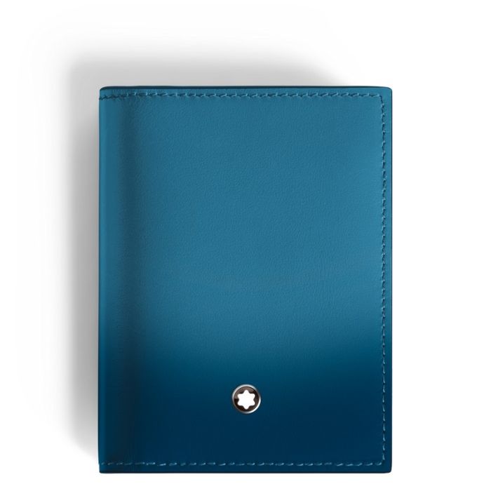 Montblanc Meisterstück Sfumato Kartenetui 4cc Smoky Blue Montblanc Meisterstück Sfumato Kartenetui 4cc Smoky Blue