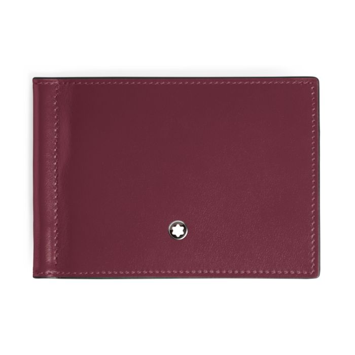 Montblanc Meisterstück Brieftasche 6cc mit Geldclip Cassis Montblanc Meisterstück Brieftasche 6cc mit Geldclip Cassis