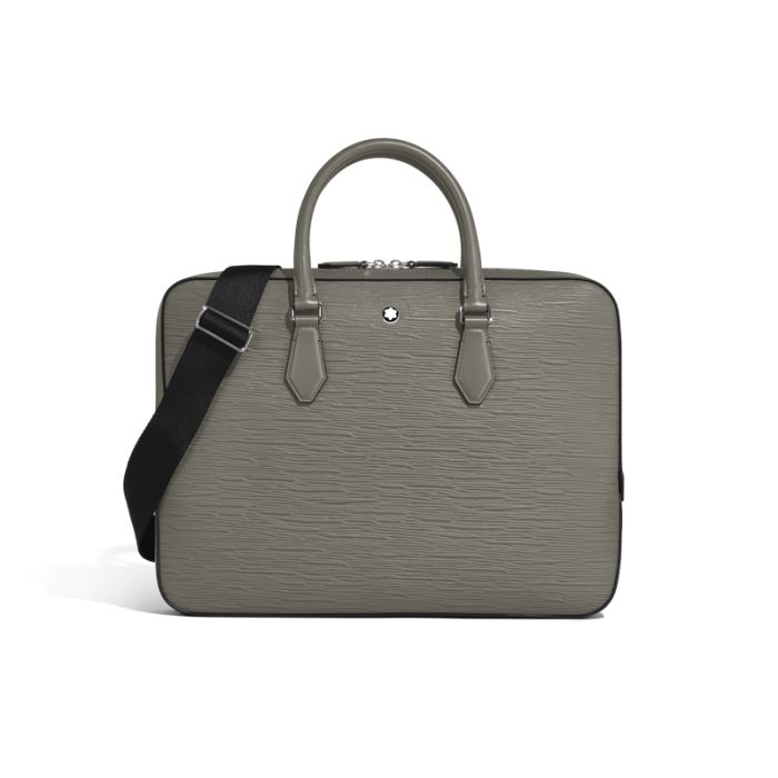 Montblanc 4810 Dokumententasche Schmal Medium Grey Montblanc 4810 Dokumententasche Schmal Medium Grey