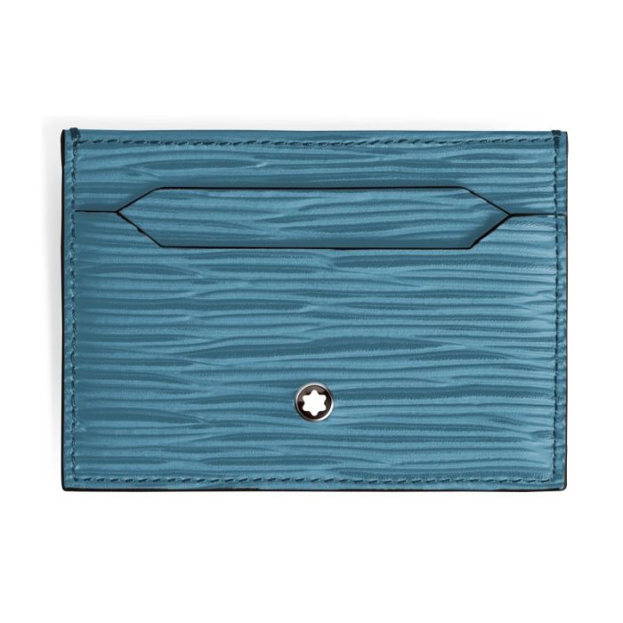 Montblanc 4810 Kartenetui 5cc Smoky Blue Montblanc 4810 Kartenetui 5cc Smoky Blue