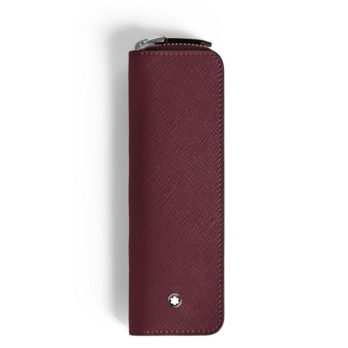 Montblanc Sartorial Etui für ein Schreibgerät mit Reißverschluss Cassis Montblanc Sartorial Etui für ein Schreibgerät mit Reißverschluss Cassis