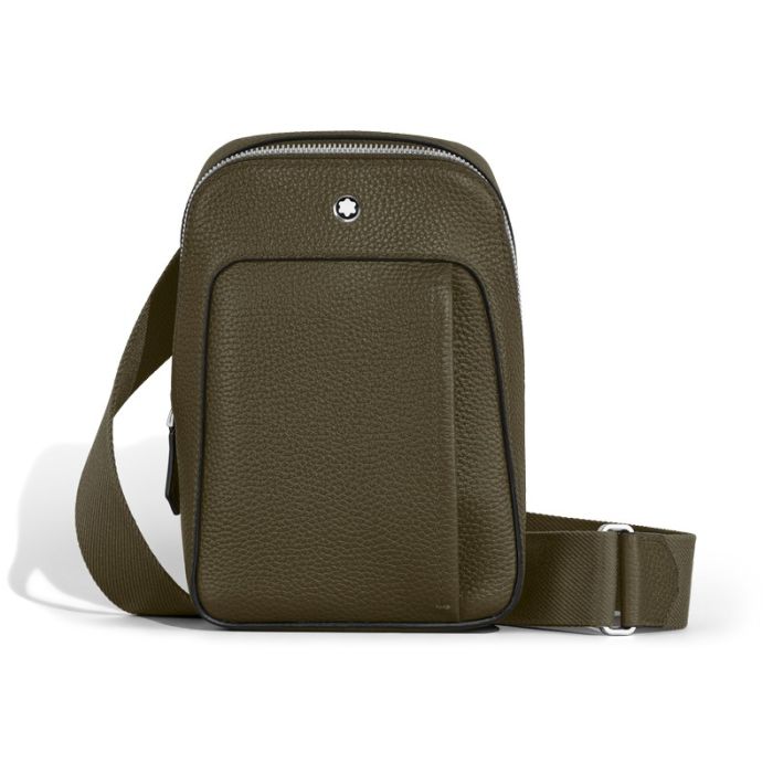 Montblanc Grain On-Body-Tasche Khaki Montblanc Grain On-Body-Tasche Khaki
