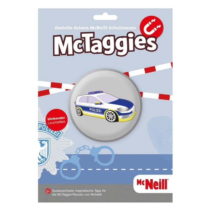 McNeill McTaggies Set blinkend Polizei
