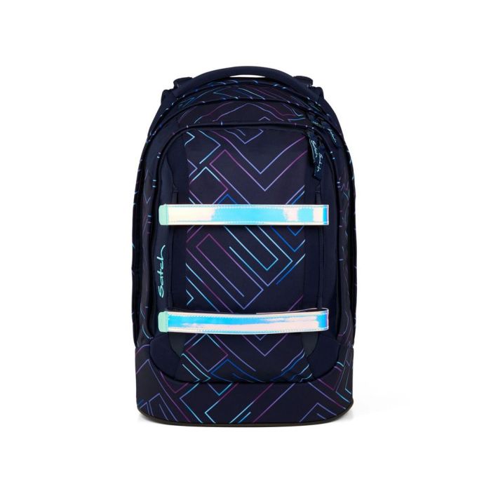satch Schulrucksack pack Purple Laser - Special Edition