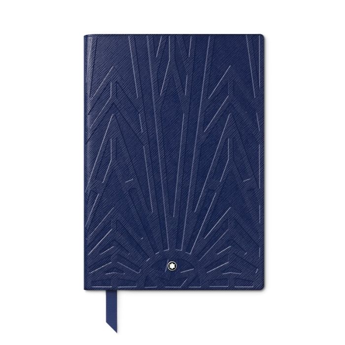 Montblanc Fine Stationery Notebook #163 Meisterstück The Origin Liniert Blau Montblanc Fine Stationery Notebook #163 Meisterstück The Origin Liniert Blau