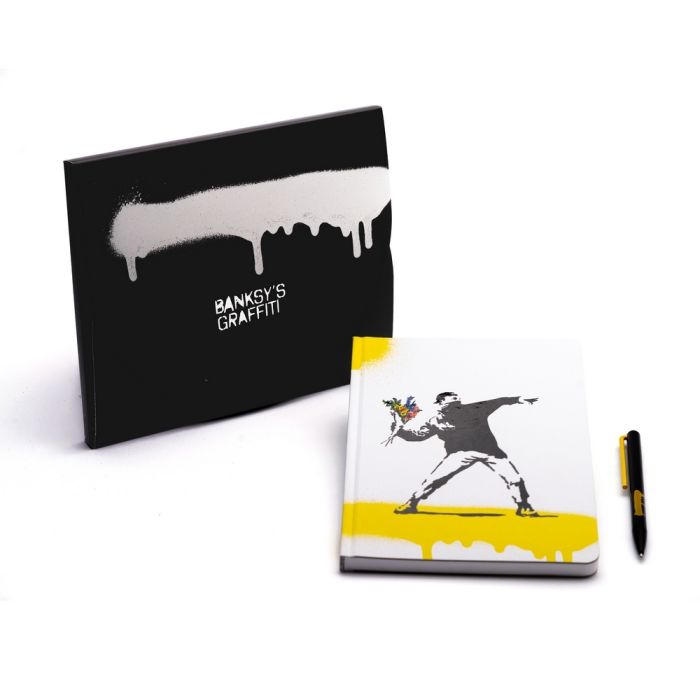 Pininfarina Schreibset Banksy Collection Flower Yellow Pininfarina Schreibset Banksy Collection Flower Yellow