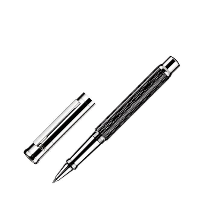 Otto Hutt Tintenroller Entwurf 04 Welle Schwarz
