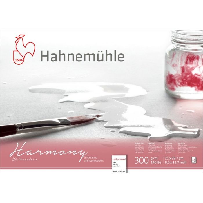Hahnemühle Aquarellblock Harmony Watercolour DIN A4 matt Hahnemühle Aquarellblock Harmony Watercolour DIN A4 matt
