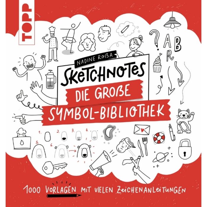 TOPP Kreativbuch: Sketchnotes die große Symbol Bibliothek TOPP Kreativbuch: Sketchnotes die große Symbol Bibliothek