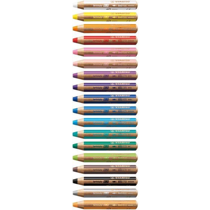 STABILO Aquarellfarbstift WOODY STABILO Aquarellfarbstift WOODY