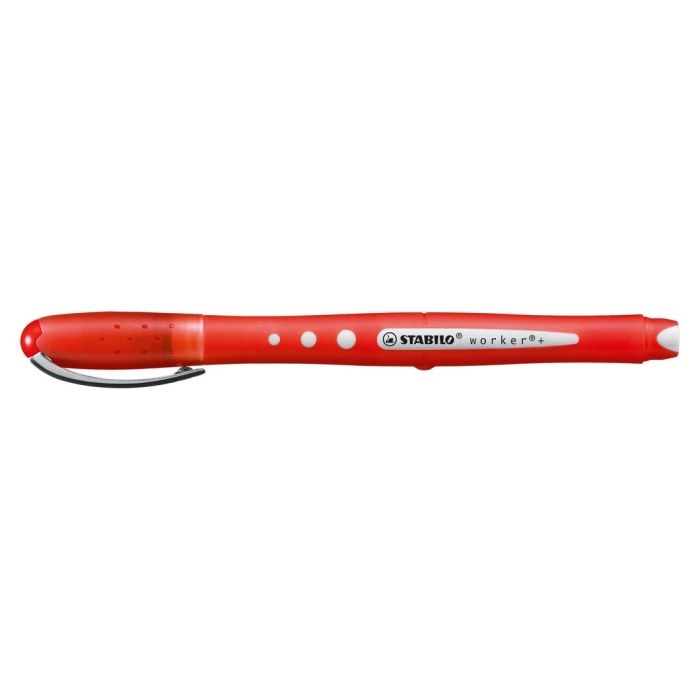 STABILO Rollerball WORKER Colorful rot