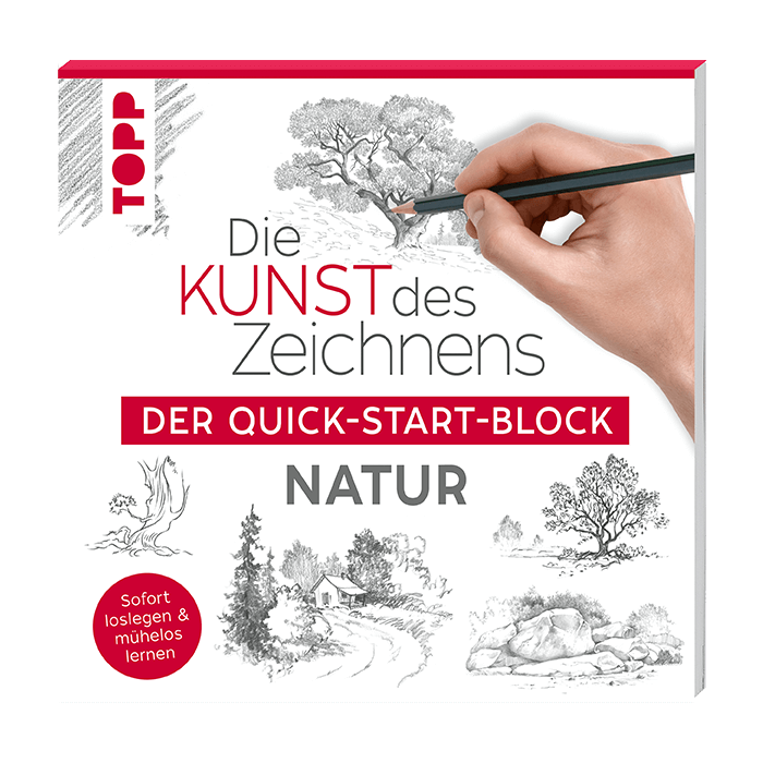 TOPP Kreativbuch: Die Kunst des Zeichnens Natur - Der Quick-Start-Block TOPP Kreativbuch: Die Kunst des Zeichnens Natur - Der Quick-Start-Block