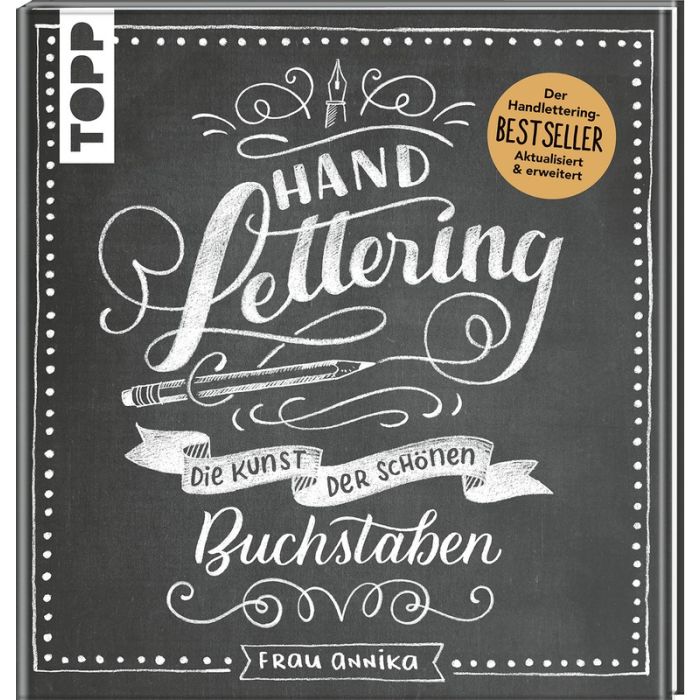 TOPP Handlettering Buch: Die Kunst der schönen Buchstaben