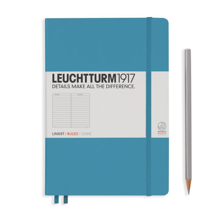 Leuchtturm1917 Notizbuch Medium Hardcover A5 nordic blue Leuchtturm1917 Notizbuch Medium Hardcover A5 nordic blue