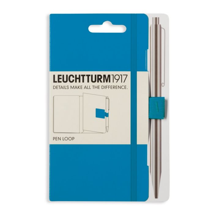 Leuchtturm1917 Pen Loop Stiftschlaufe azur Leuchtturm1917 Pen Loop Stiftschlaufe azur