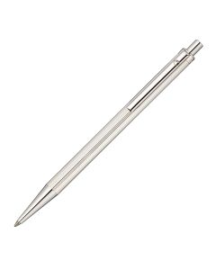 Waldmann Kugelschreiber Eco Linien-Guilloche silber