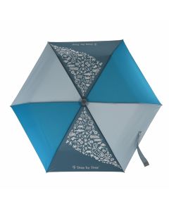 Step by Step Regenschirm Petrol Magic Rain Effect