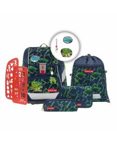 Step by Step Schulranzen-Set 2in1 Plus Wild T-Rex Taro 6 tlg.