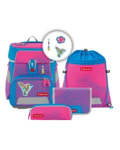 Step by Step Schulranzen-Set Space Neon Kolibri Kaja 5-tlg. - Special Edition