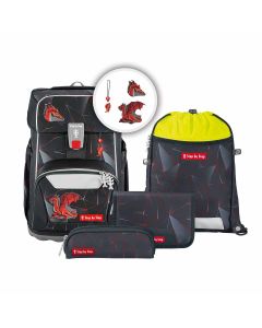 Step by Step Schulranzen Set Giant Dragon Drako 5 teilig