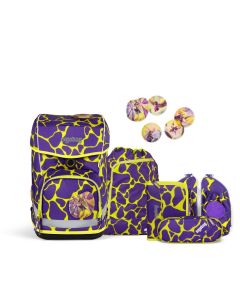 ergobag cubo light Schulranzen Set SuBärkraft 6-tlg. LUMI Edition