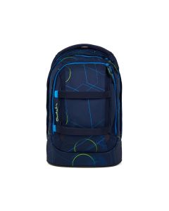 satch Schulrucksack pack Blue Tech