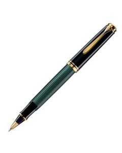 Pelikan Tintenroller Souverän R400 Schwarz-Grün