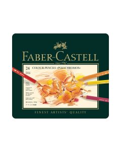 Faber-Castell Farbstifte Polychromos Metallbox 24 Stk.