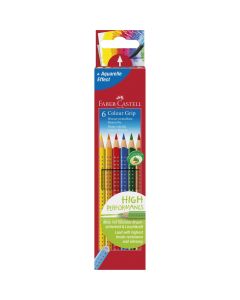 Faber-Castell Buntstifte Colour GRIP 6 St./Pack.