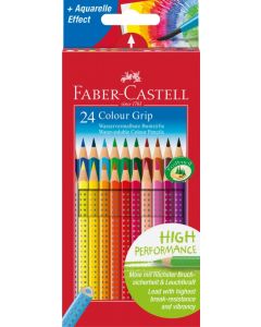 Faber-Castell Buntstifte Colour Grip 24 St./Pack. im Kartonetui