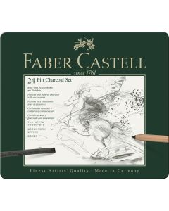 Faber-Castell Pitt Kohle Set 24-tlg