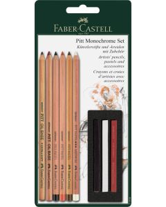 Faber-Castell Pitt Monochrome Set 9tlg.